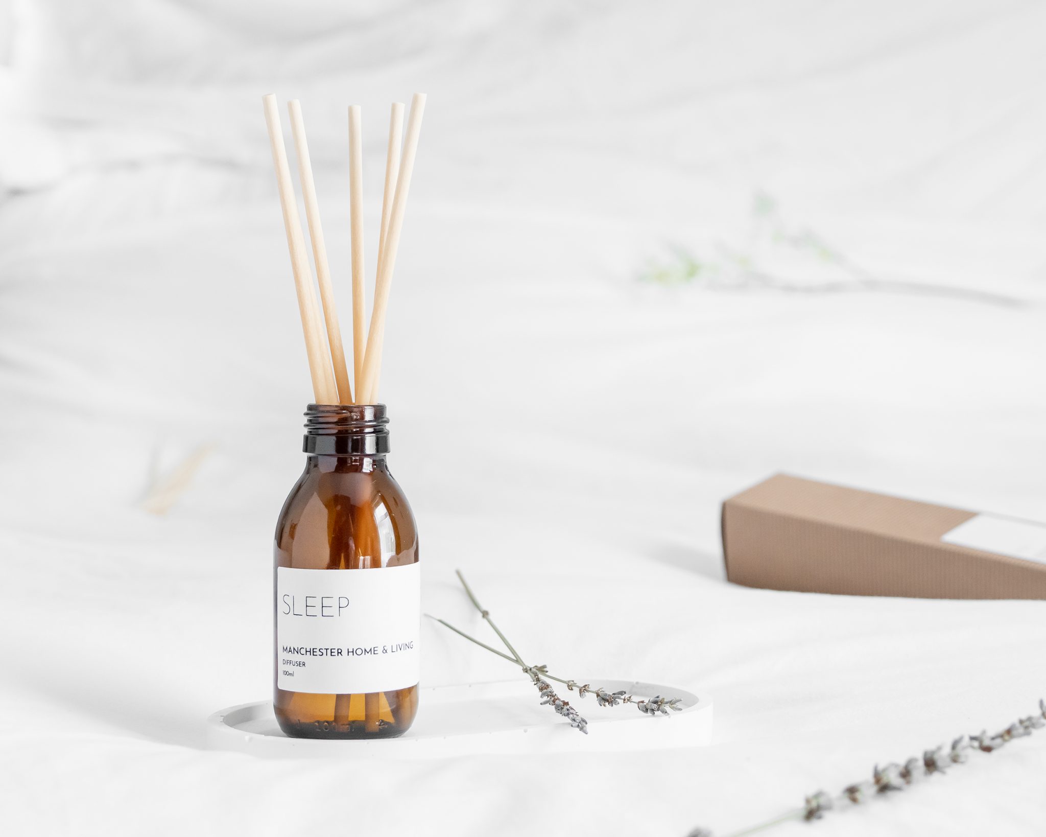 Lavender Reed Diffuser - Sleep - Manchester Home & Living