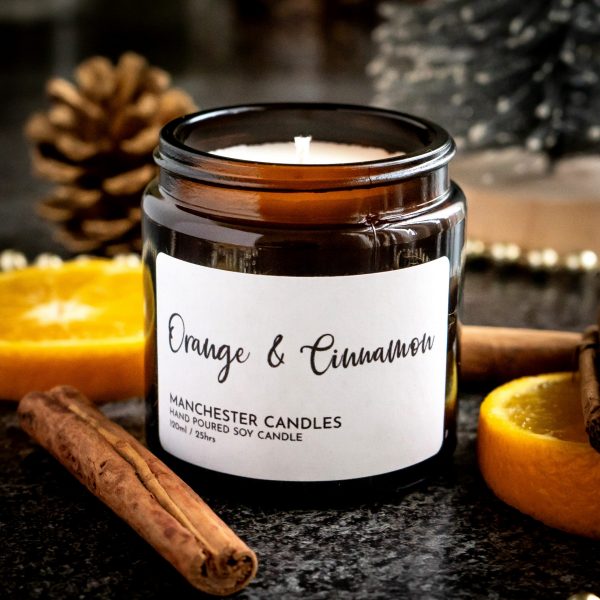 orange & Cinnamon candle