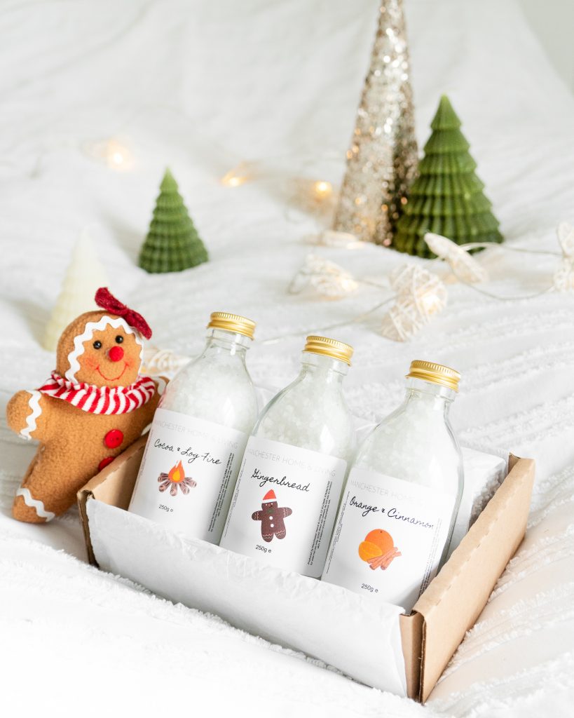Festive Bath Salt Gift Set Manchester Home & Living